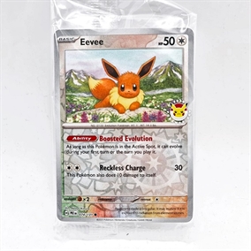 (Gratis ved køb for 300kr Pokemon kort) - Pokemon Day 2025 Promo Eevee